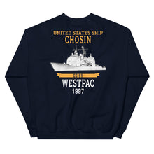 Load image into Gallery viewer, USS Chosin (CG-65) 1997 WESTPAC Unisex Sweatshirt