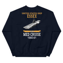Load image into Gallery viewer, USS Essex (CVS-9) 1960-61 MED CRUISE Sweatshirt