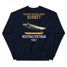 Load image into Gallery viewer, USS Hornet (CVS-12) 1967 WESTPAC/VIETNAM Sweatshirt