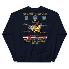 Load image into Gallery viewer, USS Austin (LPD-4) 2002-03 Cruise Sweatshirt