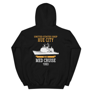 USS Hue City (CG-66) 1993 MED Unisex Hoodie