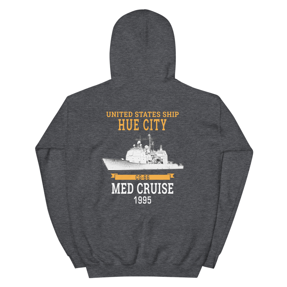 USS Hue City (CG-66) 1995 MED Unisex Hoodie
