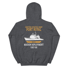 Load image into Gallery viewer, USS Port Royal (CG-73) 1997-98 Maiden Deployment Unisex Hoodie