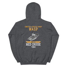 Load image into Gallery viewer, USS Wasp (CVS-18) 1964 MED Unisex Hoodie