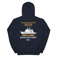 Load image into Gallery viewer, USS Shiloh (CG-67) 1994 Maiden Deployment Hoodie