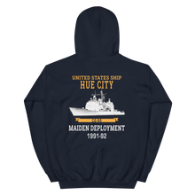 Load image into Gallery viewer, USS Hue City (CG-66) 1991-92 Maiden Unisex Hoodie