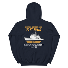 Load image into Gallery viewer, USS Port Royal (CG-73) 1997-98 Maiden Deployment Unisex Hoodie