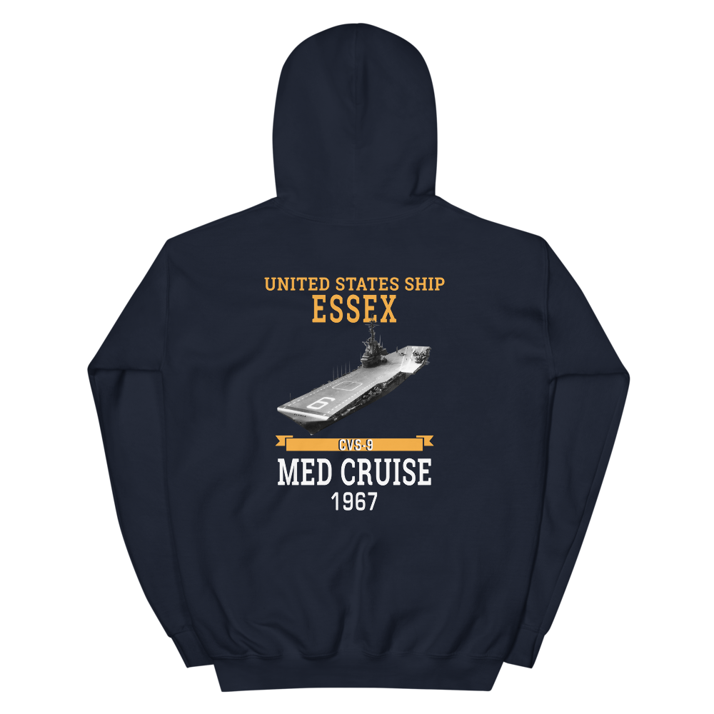 USS Essex (CVS-9) 1967 MED CRUISE Hoodie