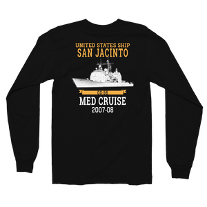 USS San Jacinto (CG-56) 2007-08 Deployment Long sleeve t-shirt