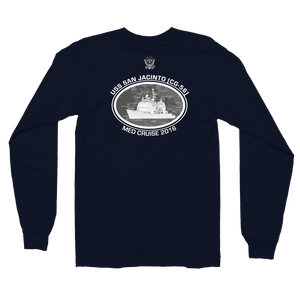 USS San Jacinto (CG-56) 2016 Deployment Long sleeve t-shirt