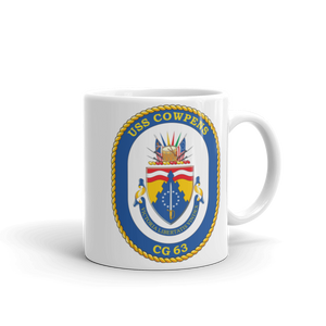USS Cowpens (CG-63) Ship's Crest Mug