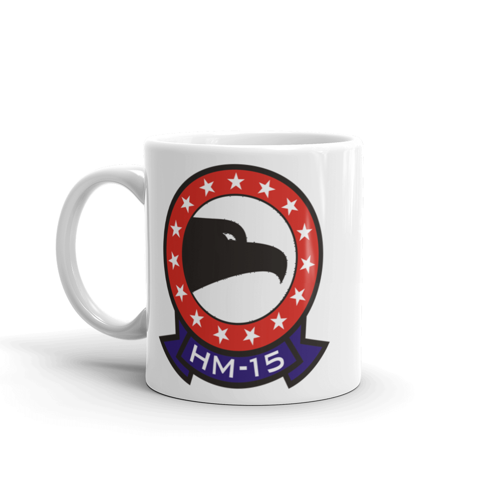 HM-15 Blackhawks Squadron Crest Mug