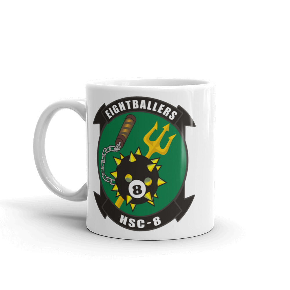 HSC-8 Eightballers Squadron Crest Mug