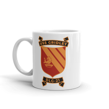 Load image into Gallery viewer, USS Gridley (DLG-21) Ship&#39;s Crest Mug