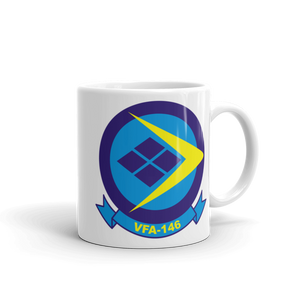 VFA-146 Blue Diamonds Squadron Crest Mug