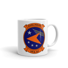 Load image into Gallery viewer, VFA-81 Sunliners Squadron Crest Mug