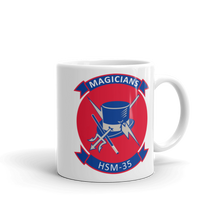 Load image into Gallery viewer, HSM-35 Magicians Squadron Crest Mug