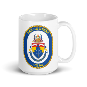 USS Cowpens (CG-63) Ship's Crest Mug