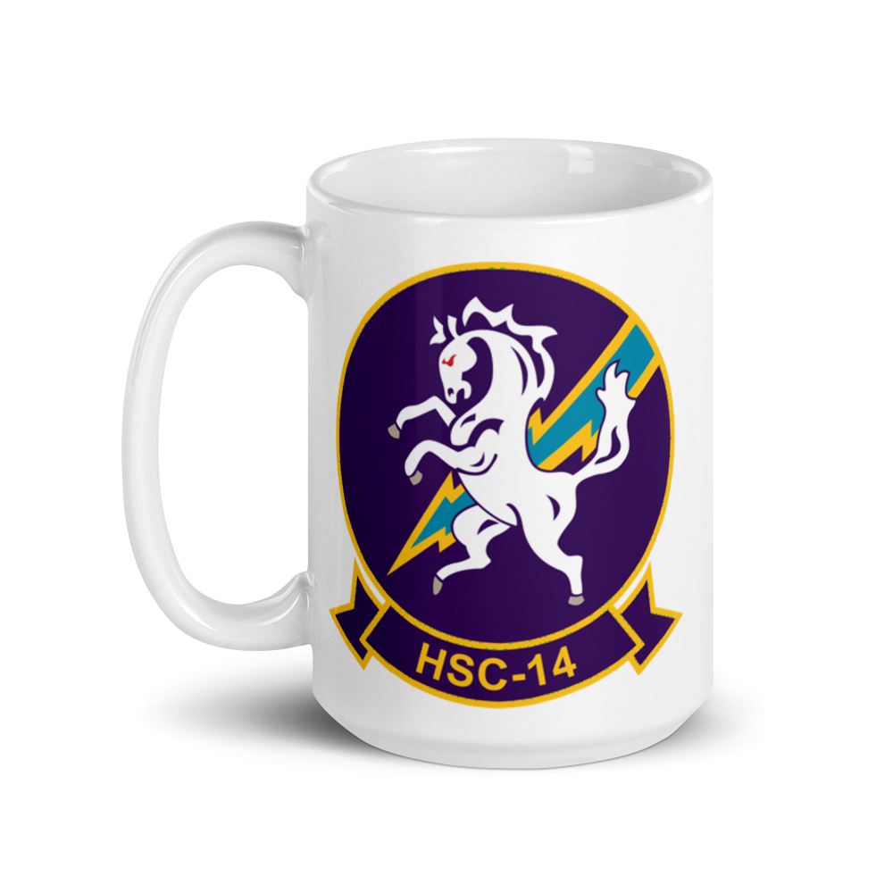 HSC-14 Chargers Squadron Crest Mug