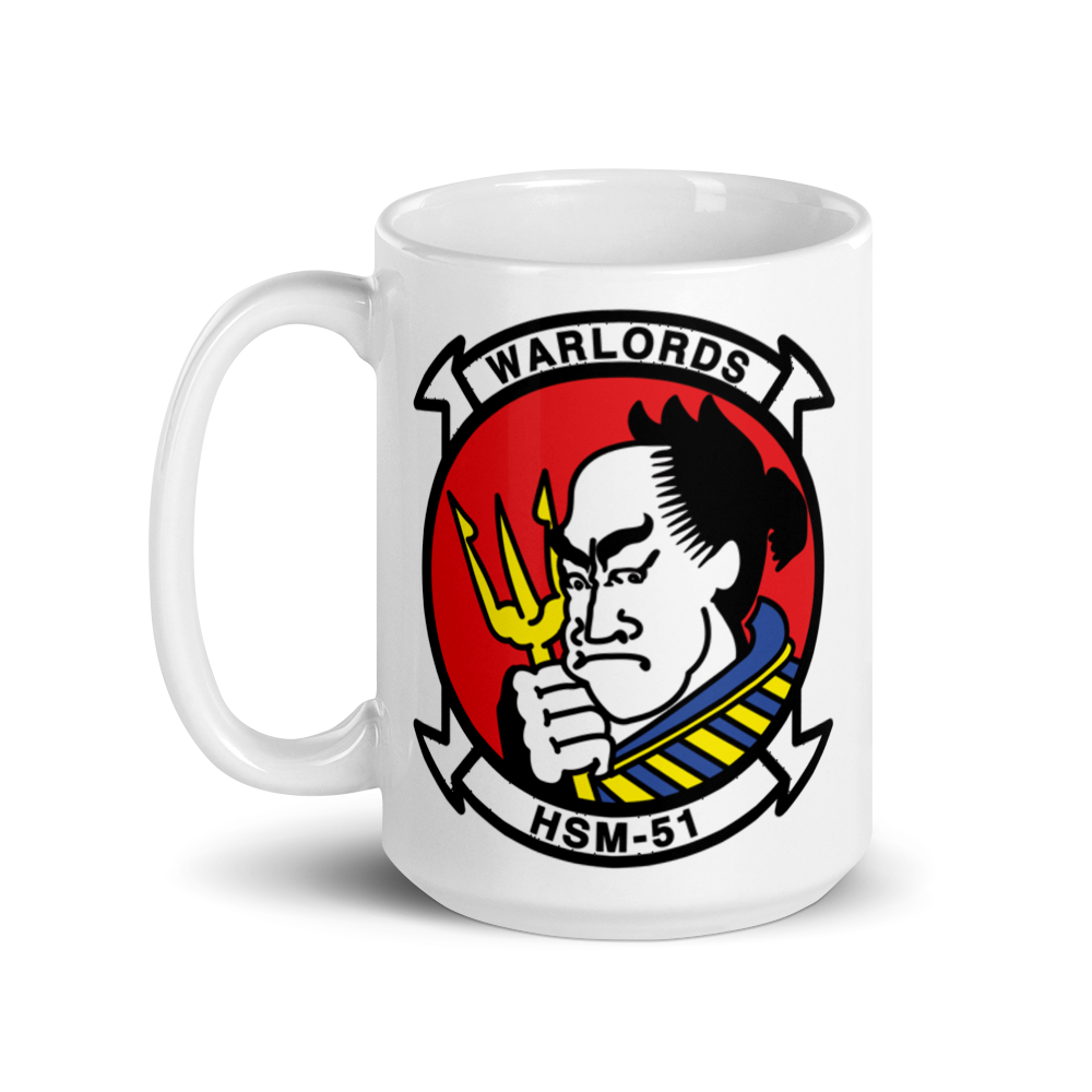HSM-51 Warlords Squadron Crest Mug