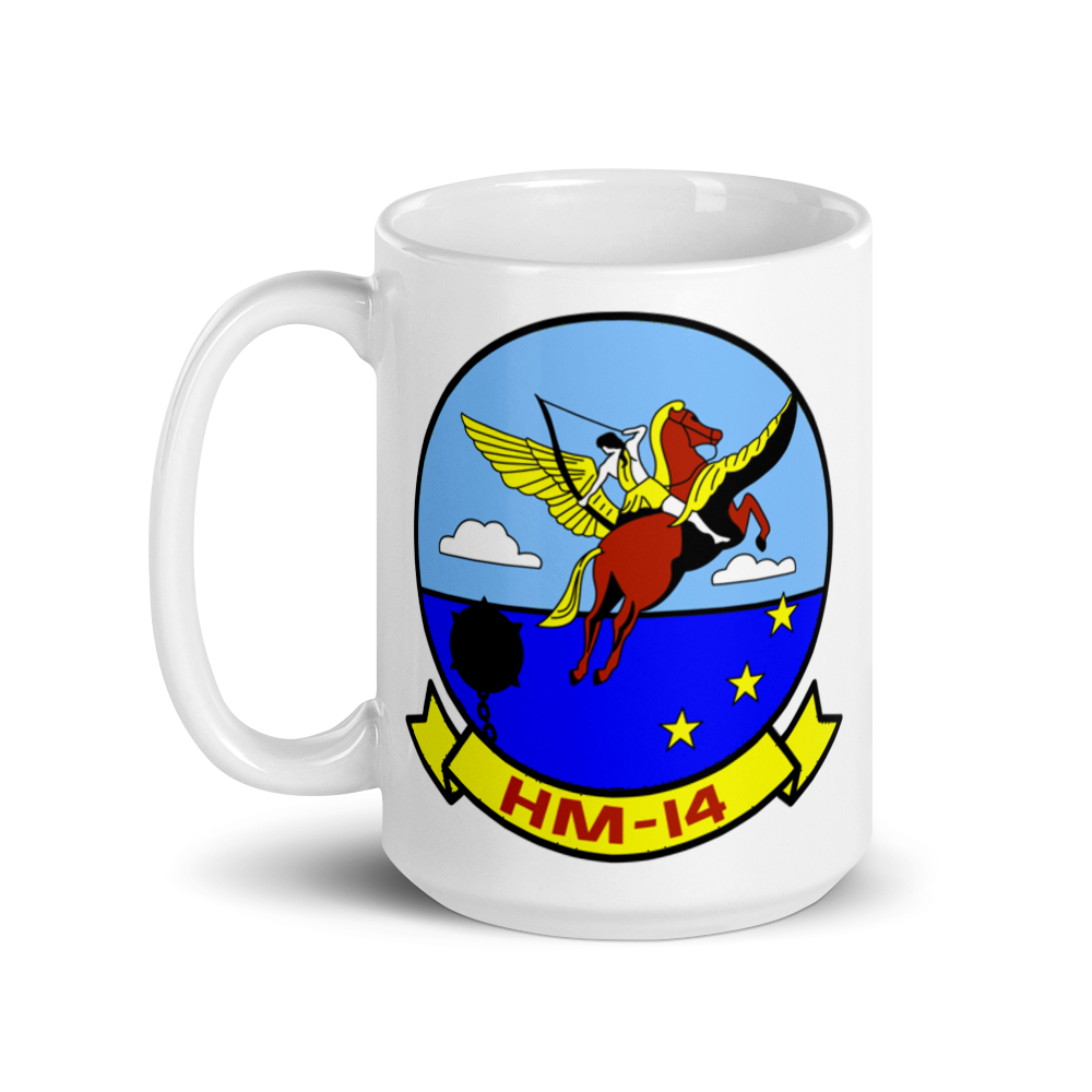 HM-14 The Vanguard Squadron Crest Mug