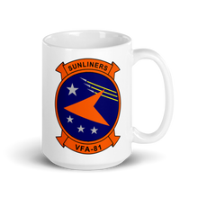 Load image into Gallery viewer, VFA-81 Sunliners Squadron Crest Mug