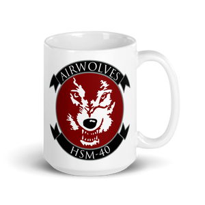 HSM-40 Airwolves Squadron Crest Mug