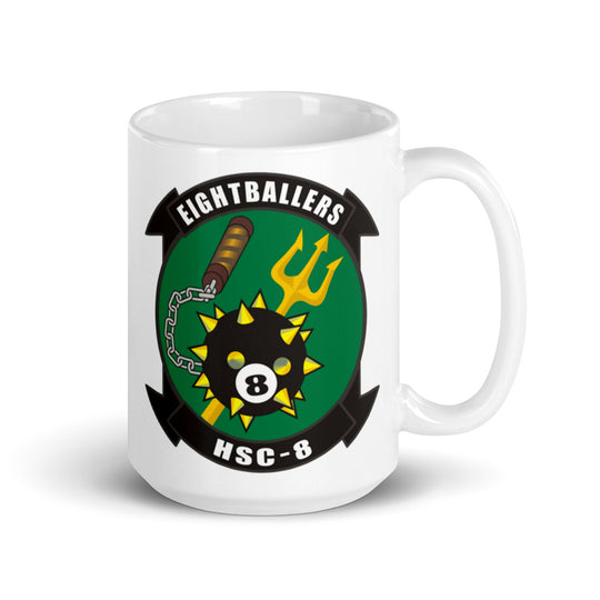 HSC-8 Eightballers Squadron Crest Mug