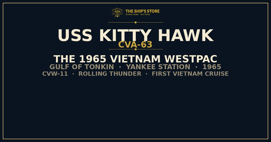USS Kitty Hawk CVA-63 1965 Vietnam WESTPAC deployment — The Ship's Store