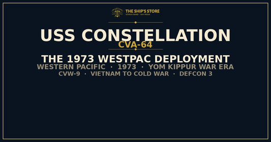 USS Constellation CVA-64 1973 WESTPAC deployment — The Ship's Store