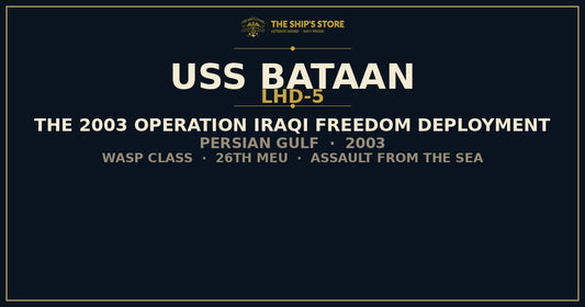 USS Bataan LHD-5 Operation Iraqi Freedom 2003 — The Ship's Store