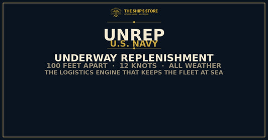 Underway replenishment UNREP at sea — The Ship's Store