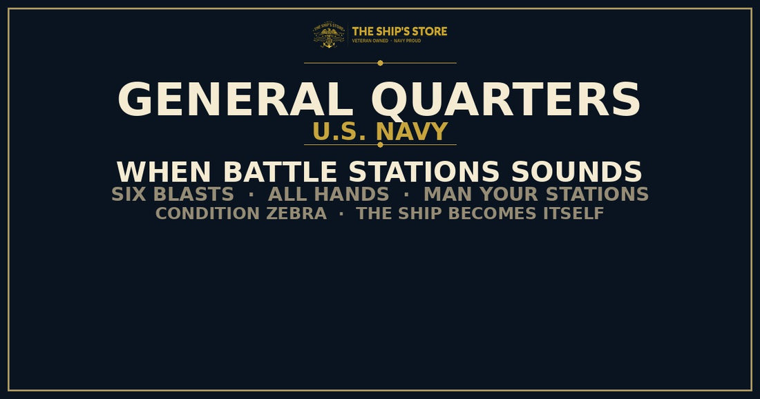 General Quarters battle stations U.S. Navy — The Ship's Store