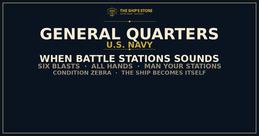 General Quarters battle stations U.S. Navy — The Ship's Store