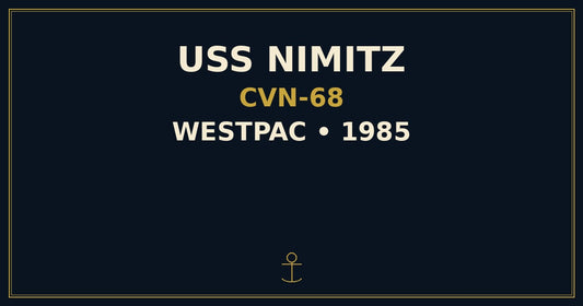 USS Nimitz CVN-68 WESTPAC 1985 — The Ship's Store