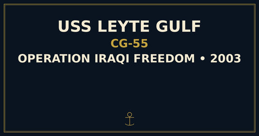 USS Leyte Gulf CG-55 Operation Iraqi Freedom 2003 — The Ship's Store