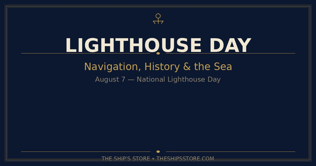 National Lighthouse Day — Navy navigation history and lighthouses — The Ship's Store