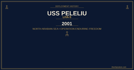 USS Peleliu LHA-5 2001 Arabian Sea deployment — Operation Enduring Freedom — The Ship's Store