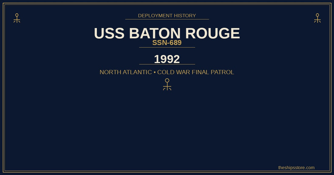 USS Baton Rouge SSN-689 Cold War North Atlantic patrol — The Ship's Store