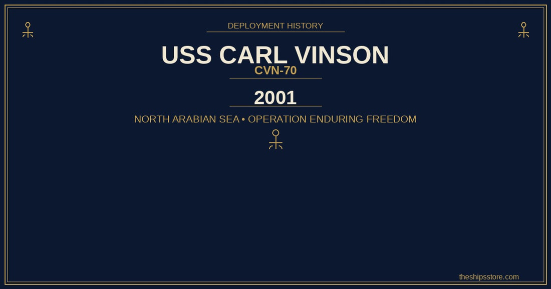 USS Carl Vinson CVN-70 2001 Arabian Sea deployment — Operation Enduring Freedom — The Ship's Store