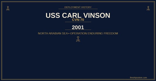 USS Carl Vinson CVN-70 2001 Arabian Sea deployment — Operation Enduring Freedom — The Ship's Store