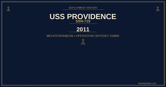 USS Providence SSN-719 2011 Mediterranean — Operation Odyssey Dawn — The Ship's Store