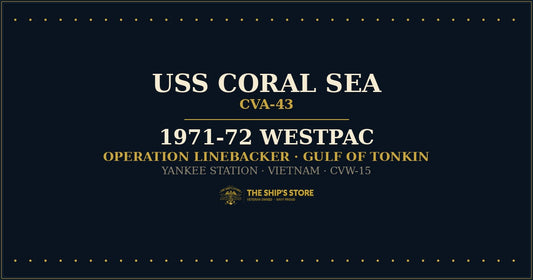 USS Coral Sea CVA-43 at Yankee Station, 1971-72 WESTPAC Operation Linebacker — The Ship's Store