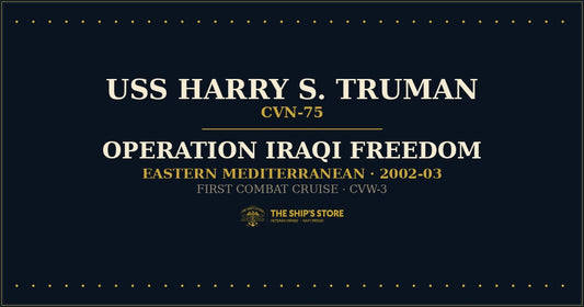 USS Harry S. Truman CVN-75 underway, 2002-03 Operation Iraqi Freedom deployment — The Ship's Store