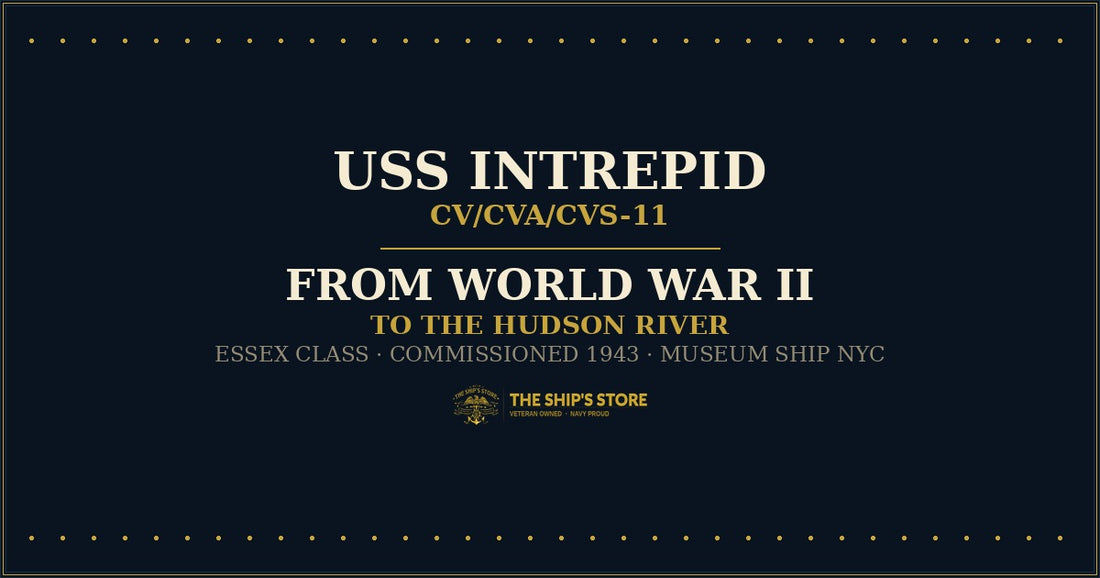 USS Intrepid CVS-11 — from World War II to the Intrepid Sea Air Space Museum, New York City — The Ship's Store