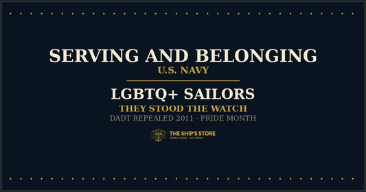 Serving and Belonging — LGBTQ+ sailors in the U.S. Navy — Pride Month 2026 — The Ship's Store