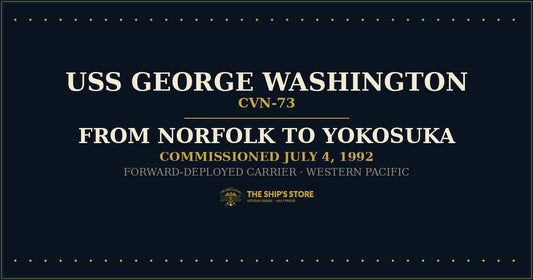 USS George Washington CVN-73 underway in the western Pacific — The Ship's Store