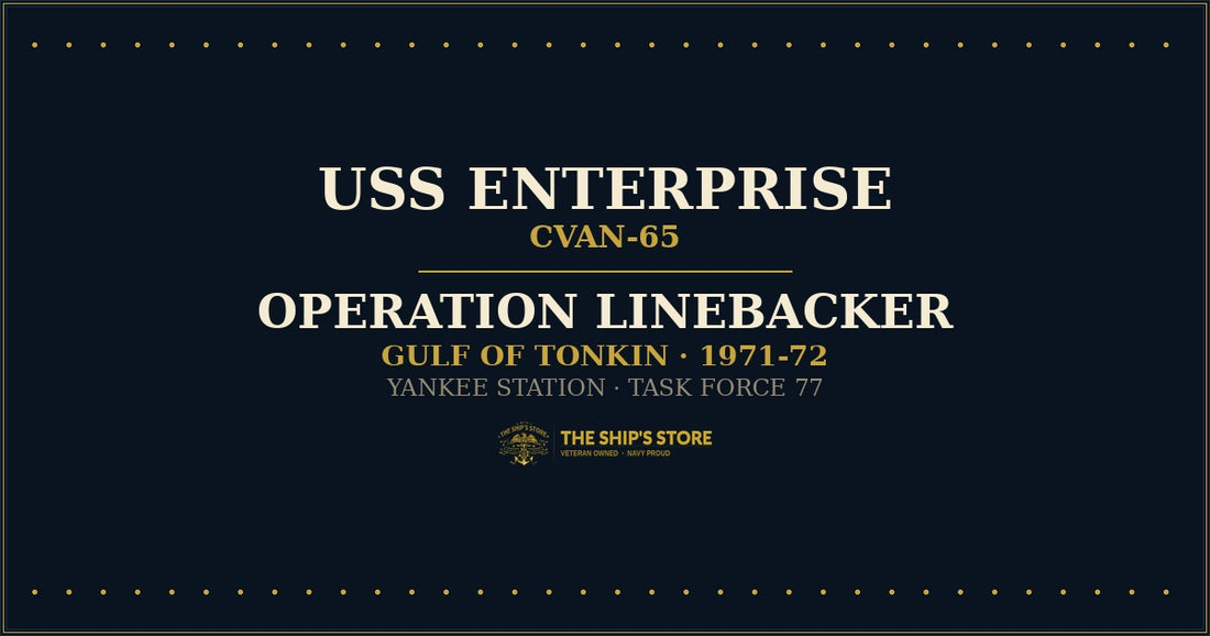 USS Enterprise CVAN-65 on Yankee Station Vietnam 1971-72 — The Ship's Store