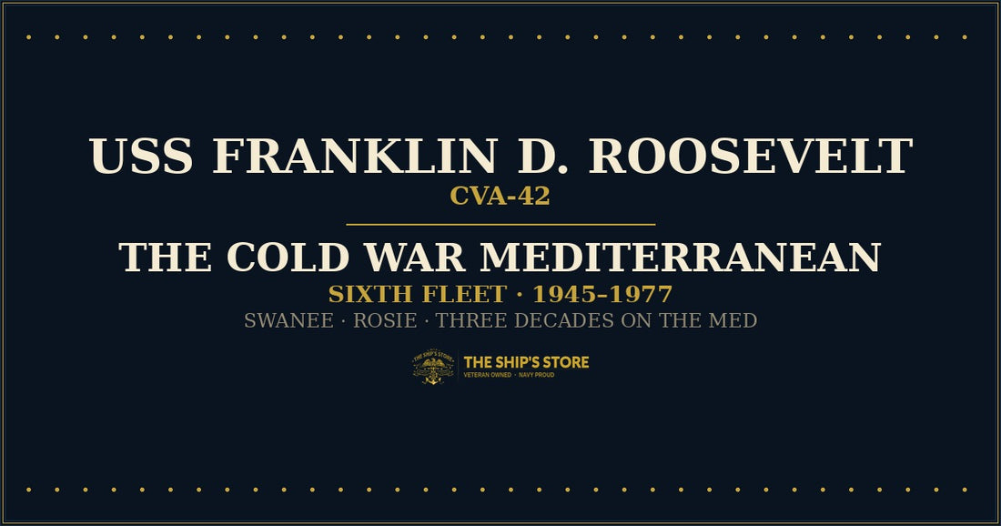 USS Franklin D. Roosevelt CVA-42 Cold War Mediterranean Sixth Fleet — The Ship's Store
