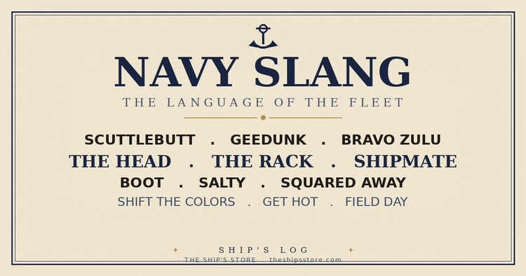 Navy Slang Glossary: 25+ Terms Every Sailor Knows | The Ship's Store